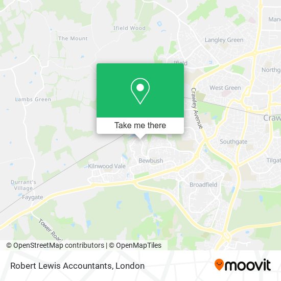 Robert Lewis Accountants map