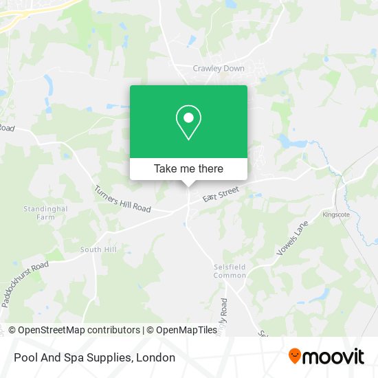 Pool And Spa Supplies map