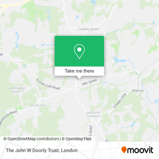 The John W Doorly Trust map