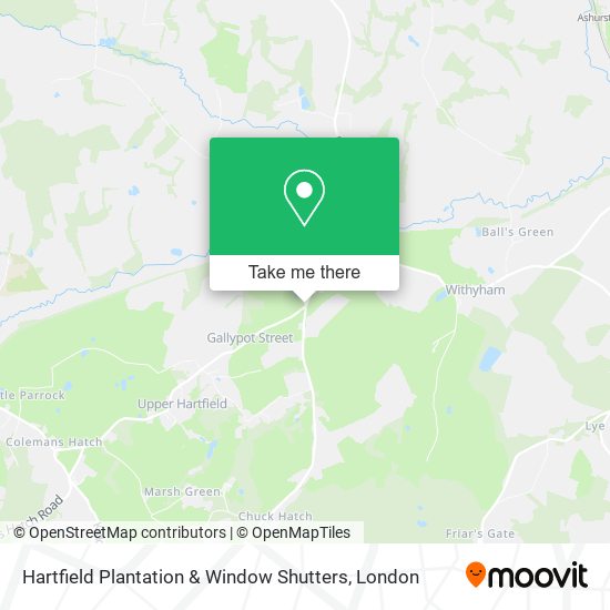 Hartfield Plantation & Window Shutters map