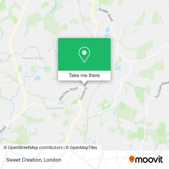 Sweet Creation map