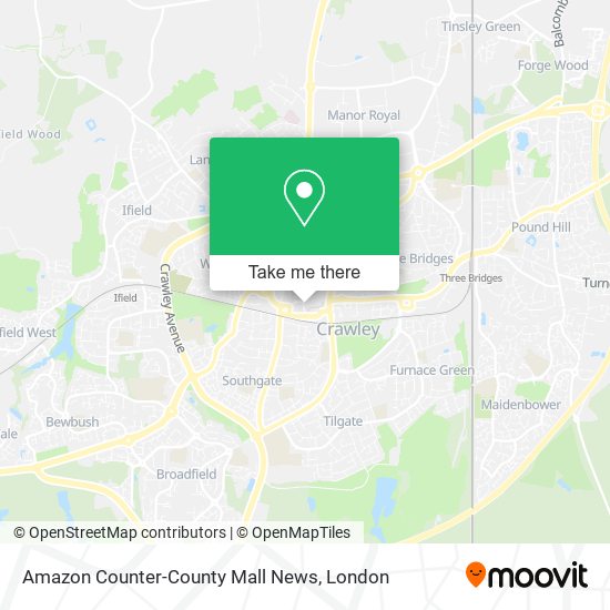 Amazon Counter-County Mall News map