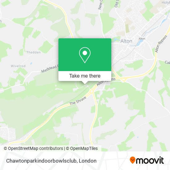 Chawtonparkindoorbowlsclub map