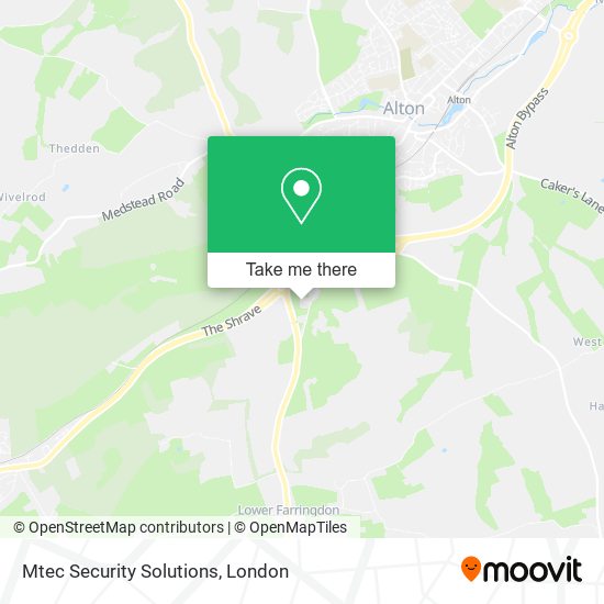 Mtec Security Solutions map
