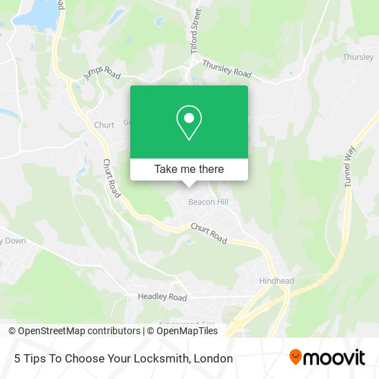 5 Tips To Choose Your Locksmith map