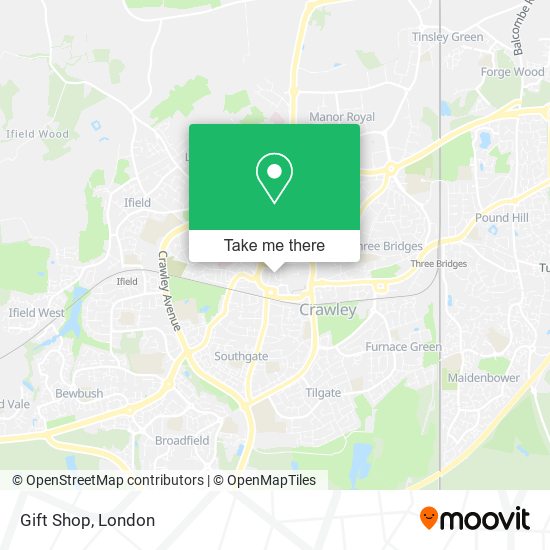 Gift Shop map