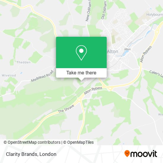 Clarity Brands map