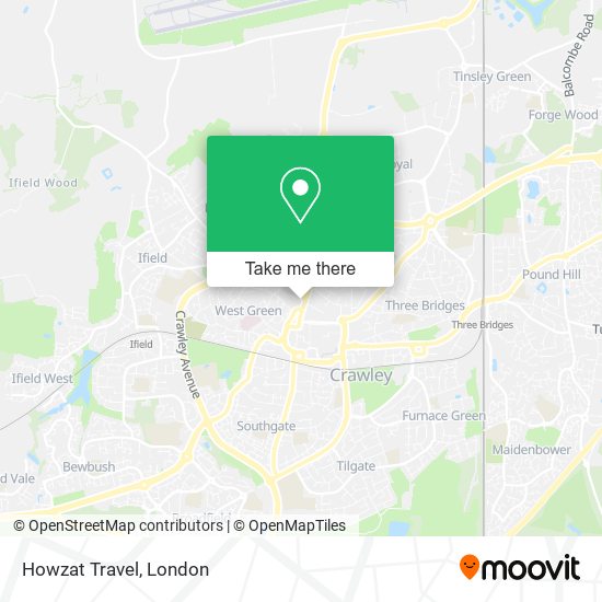 Howzat Travel map