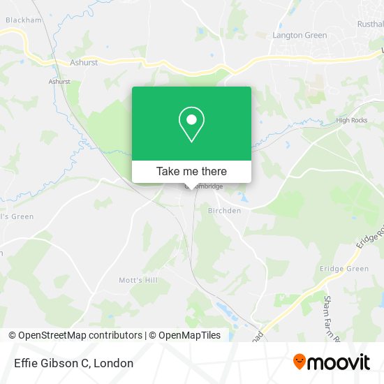 Effie Gibson C map