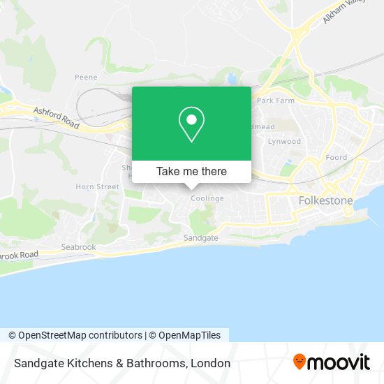 Sandgate Kitchens & Bathrooms map