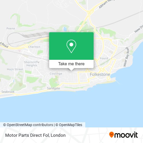 Motor Parts Direct Fol map