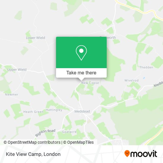 Kite View Camp map