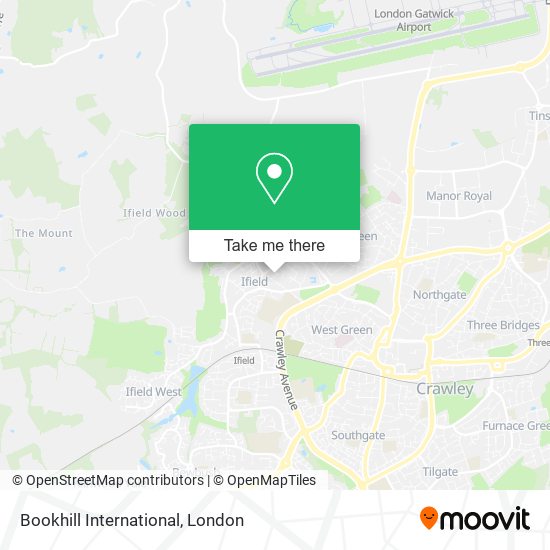 Bookhill International map