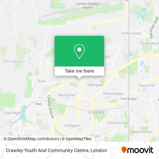 Crawley Youth And Community Centre map