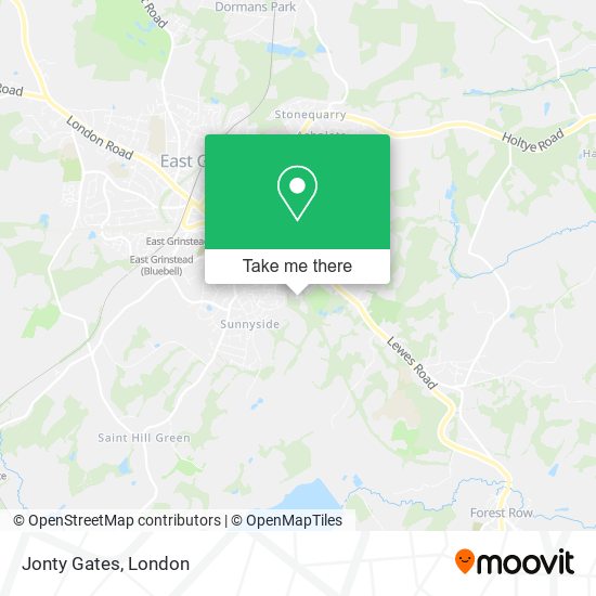 Jonty Gates map