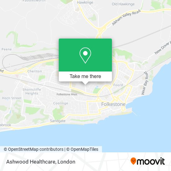Ashwood Healthcare map