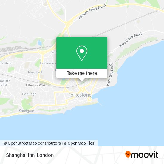 Shanghai Inn map