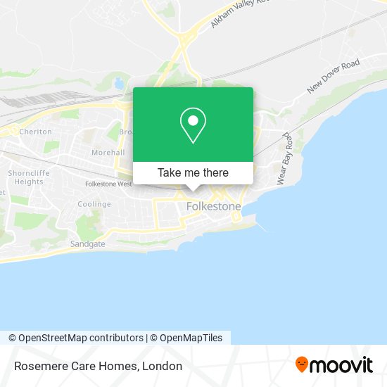 Rosemere Care Homes map