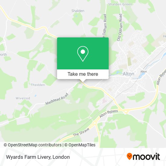 Wyards Farm Livery map