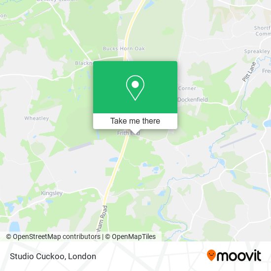 Studio Cuckoo map