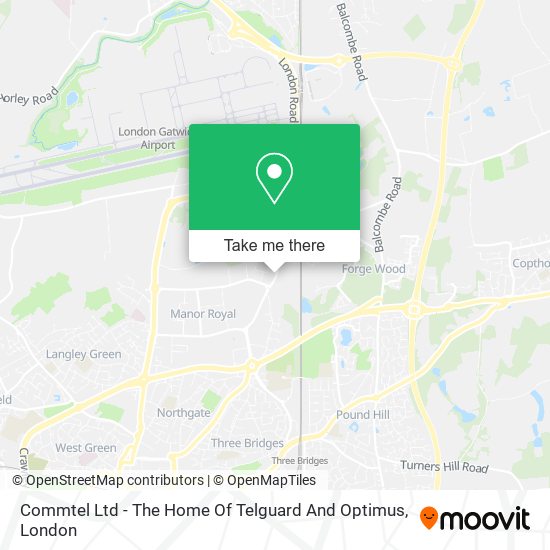 Commtel Ltd - The Home Of Telguard And Optimus map