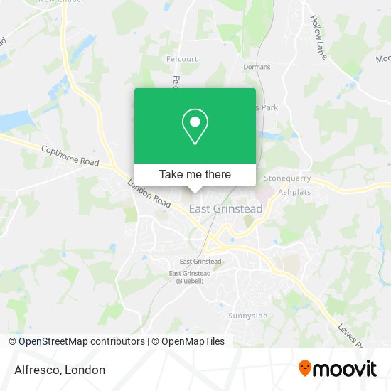 Alfresco map