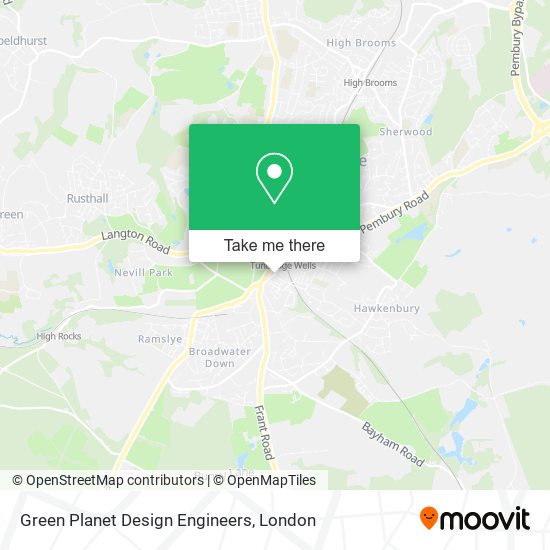 Green Planet Design Engineers map