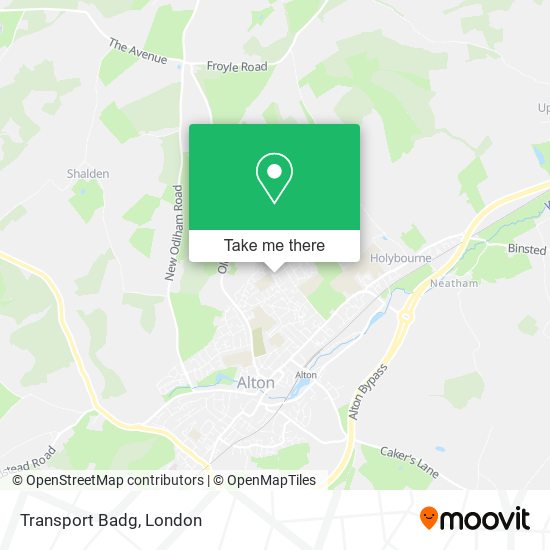 Transport Badg map