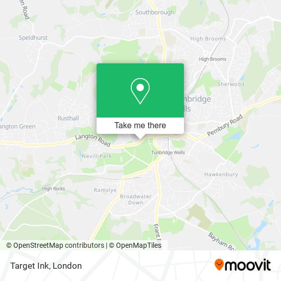 Target Ink map