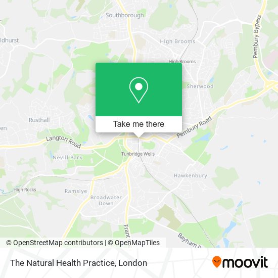 The Natural Health Practice map