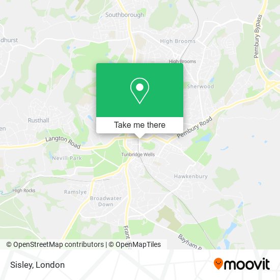 Sisley map