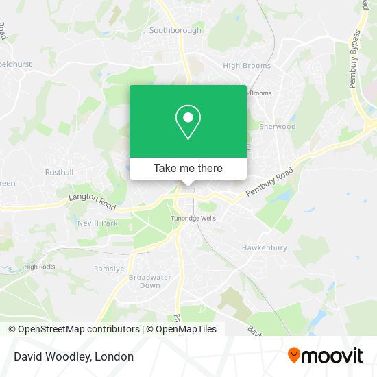 David Woodley map