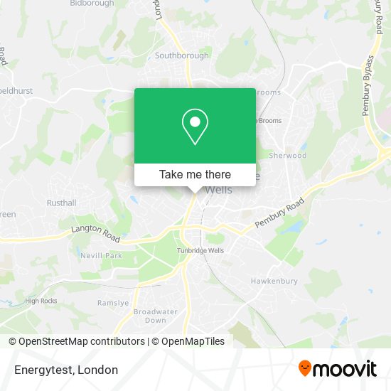 Energytest map