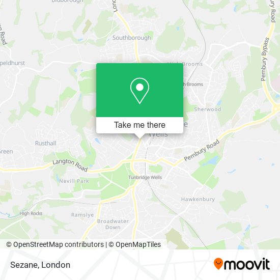 Sezane map