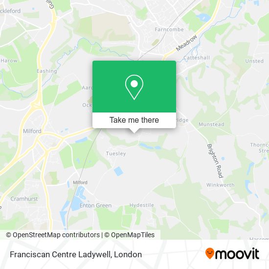 Franciscan Centre Ladywell map