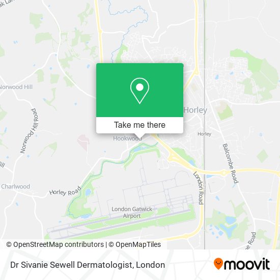 Dr Sivanie Sewell Dermatologist map