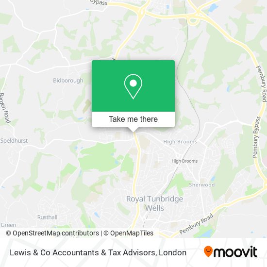 Lewis & Co Accountants & Tax Advisors map