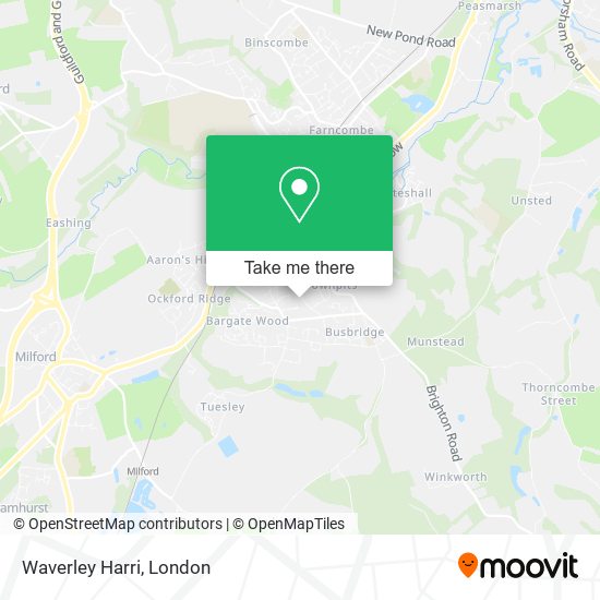 Waverley Harri map