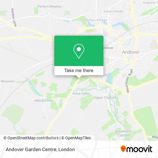 Andover Garden Centre map