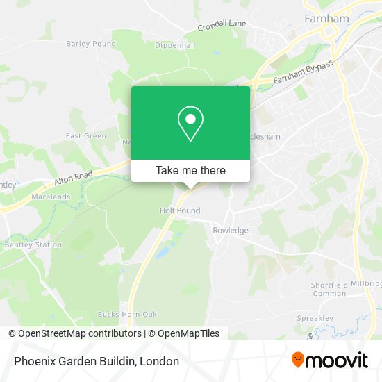 Phoenix Garden Buildin map