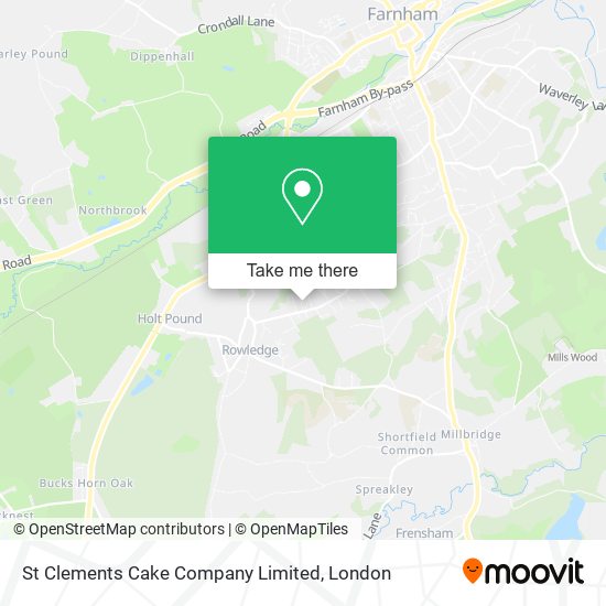 St Clements Cake Company Limited map