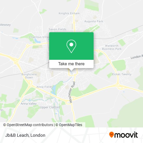 Jb&B Leach map