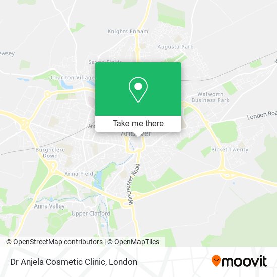 Dr Anjela Cosmetic Clinic map