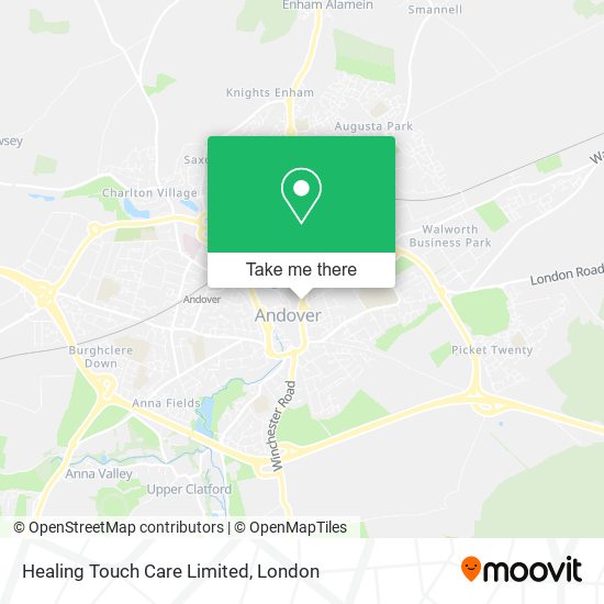 Healing Touch Care Limited map