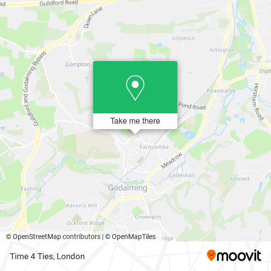 Time 4 Ties map
