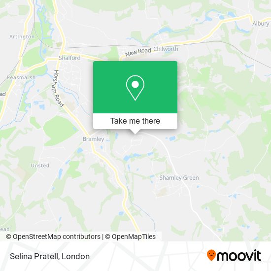 Selina Pratell map
