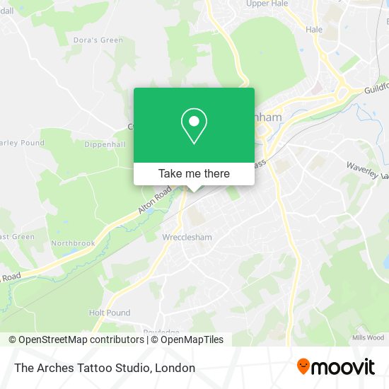 The Arches Tattoo Studio map