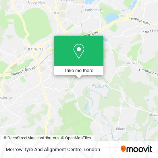 Merrow Tyre And Alignment Centre map