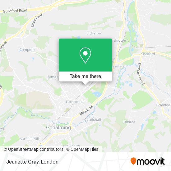 Jeanette Gray map