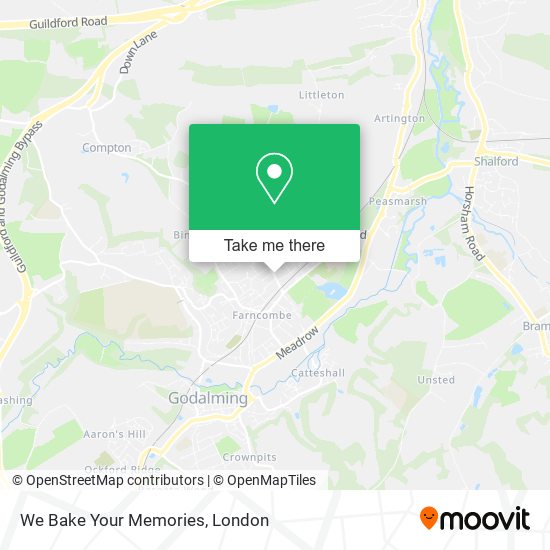We Bake Your Memories map